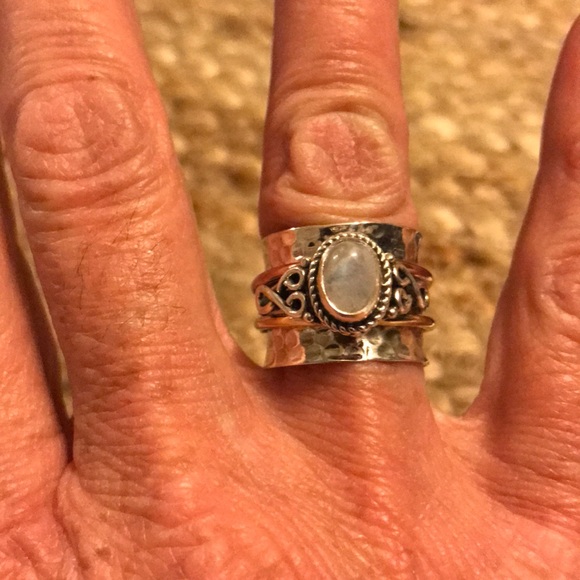 Mooonstone ring🌞 - Picture 2 of 5